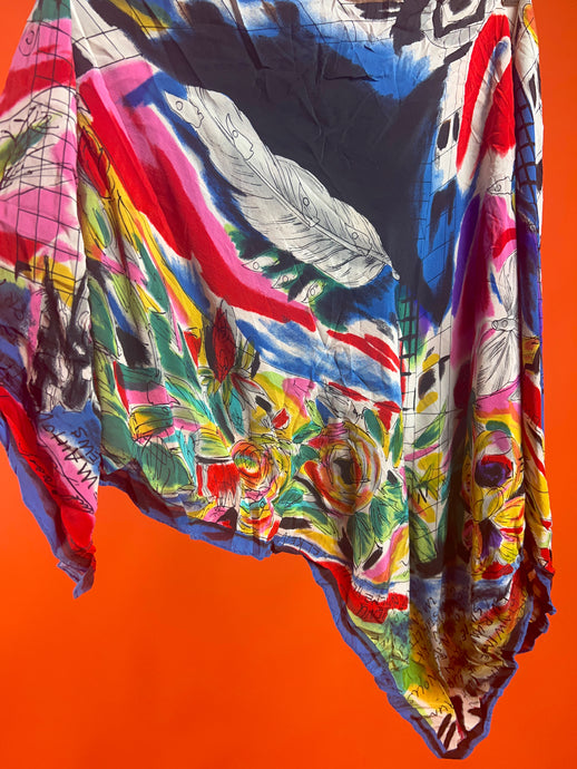 VTG 70's Silk Scarf