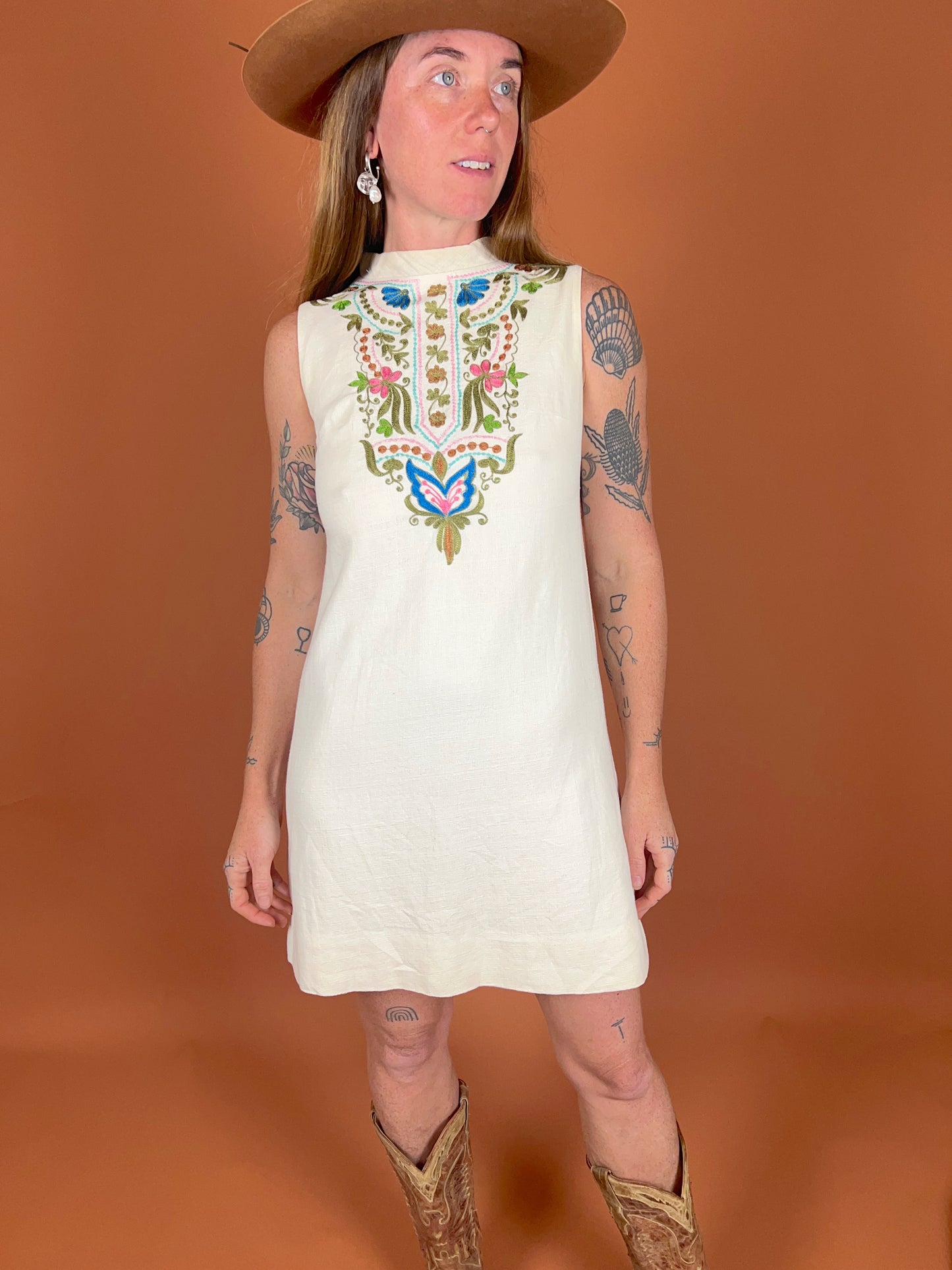 VINTAGE 60's Mini Dress 6-8