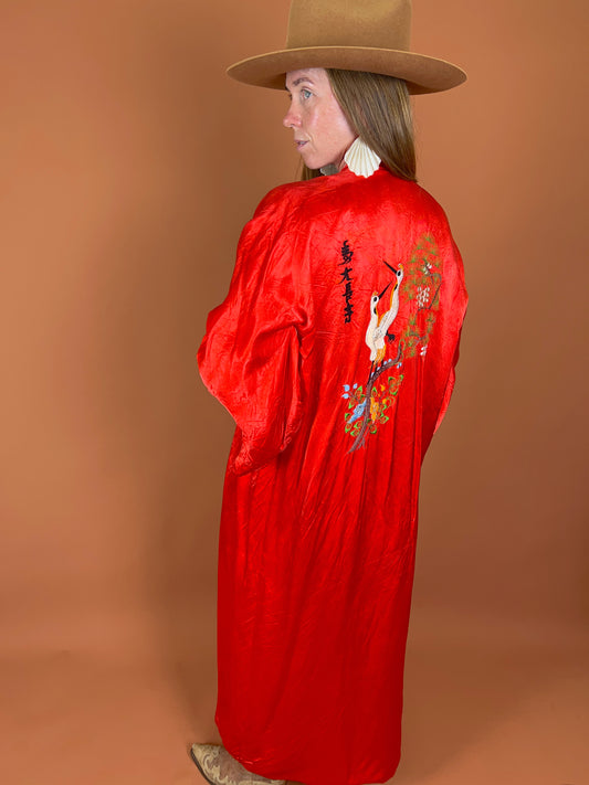 VINTAGE 80's Kimono OS