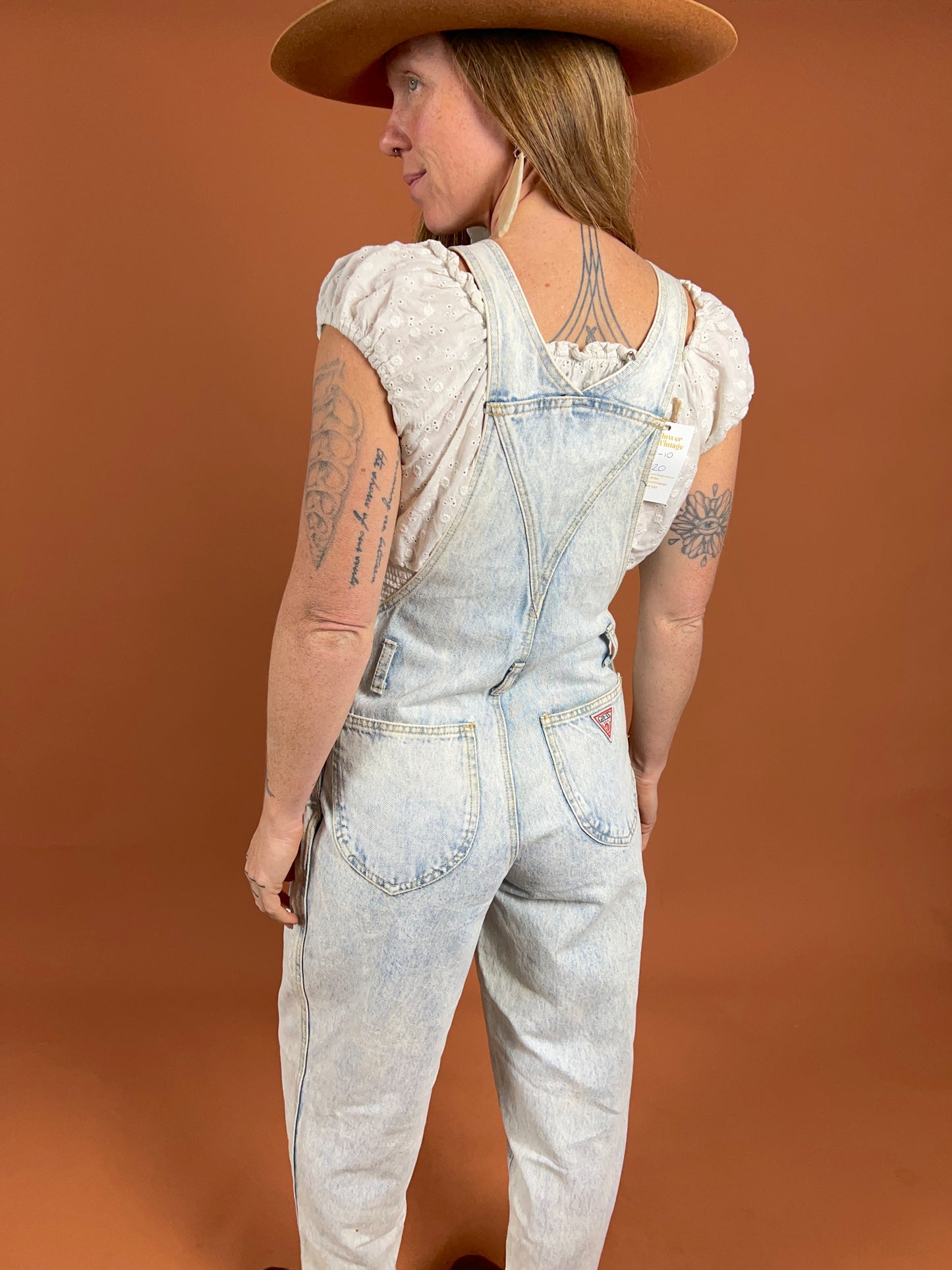 VINTAGE 80's Guess Overalls 6-8