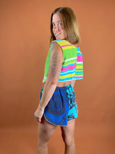 Load image into Gallery viewer, SECOND SHINE SLOW FASHION Towel Tie Front Vest 8-12