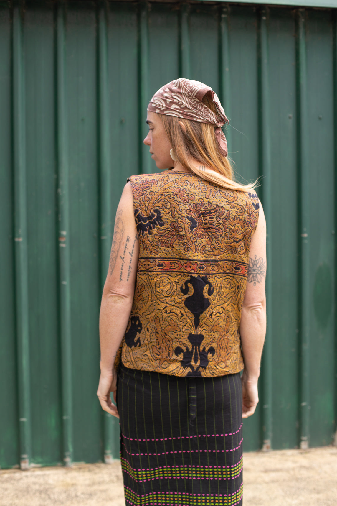 VTG 70's Tapestry Vest 12