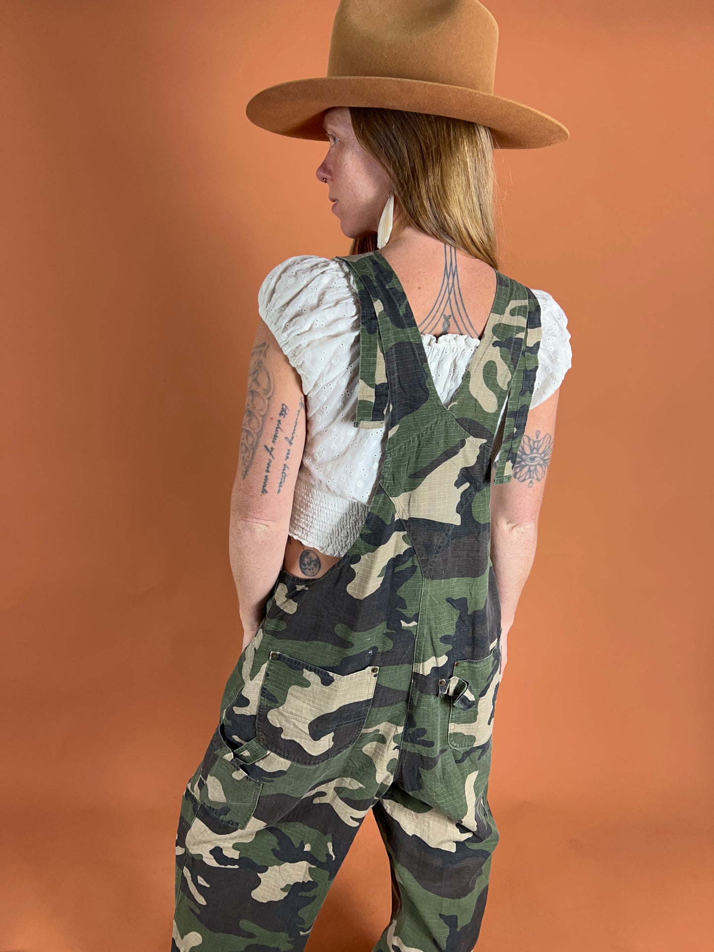 VINTAGE Y2K Army Overalls 12