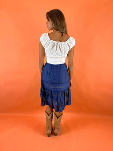 VTG 70's Anglaise Skirt 6