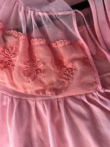 VTG 40's/50's Hand Made Night Dress 12-14