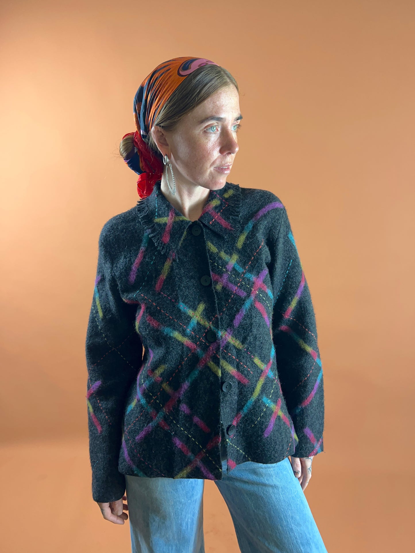 VINTAGE 70's/80's Wool Shirt 10