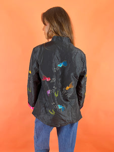 VTG 80's Embroidered Jacket 12