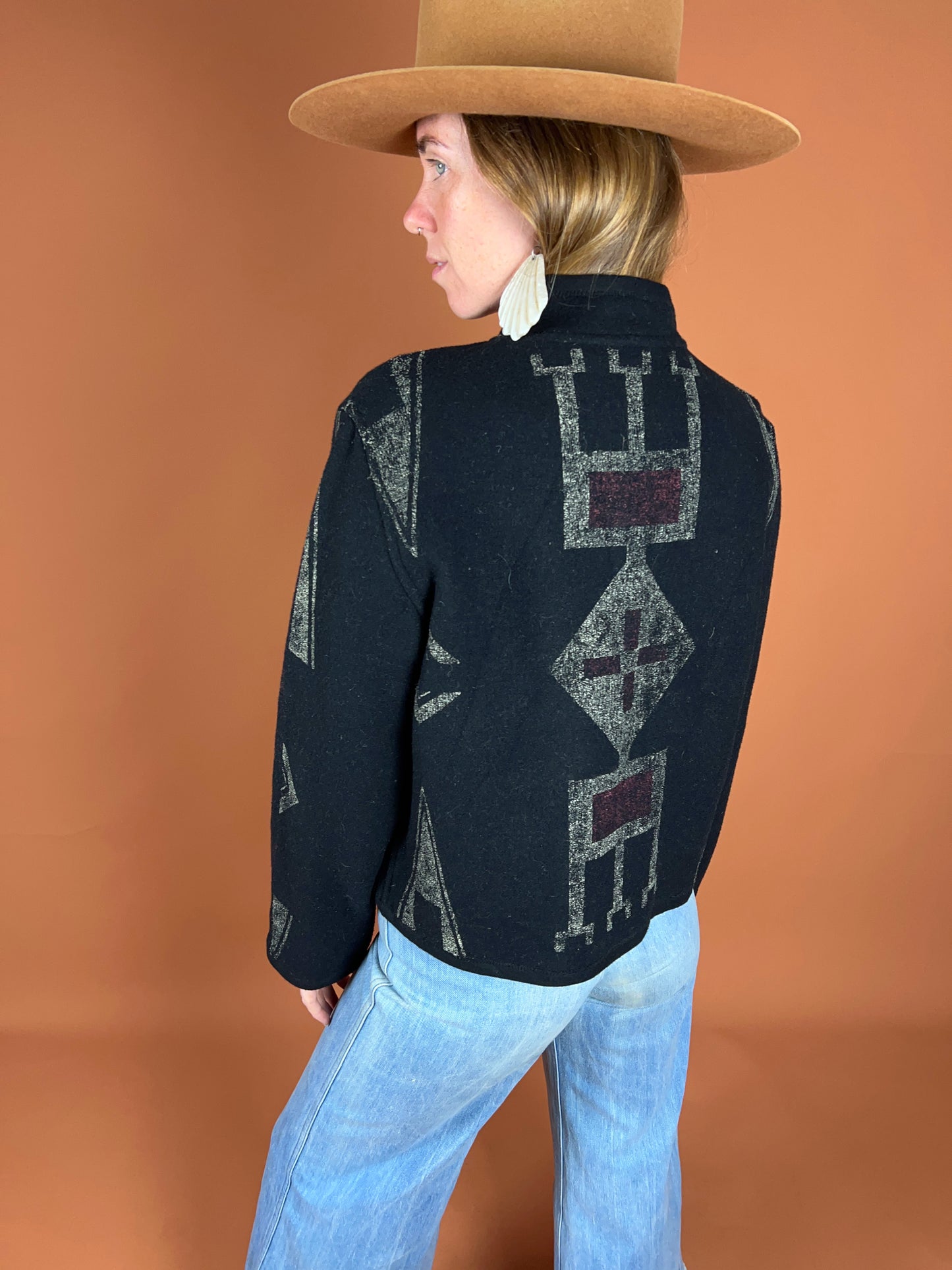 VINTAGE 70's Aztec Jacket 10