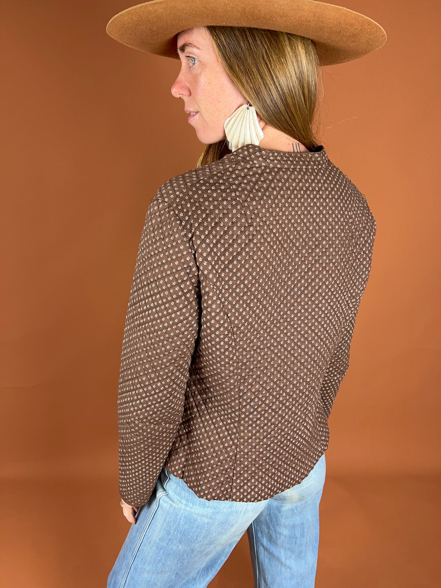 VINTAGE 80's Quilted Jacket 12