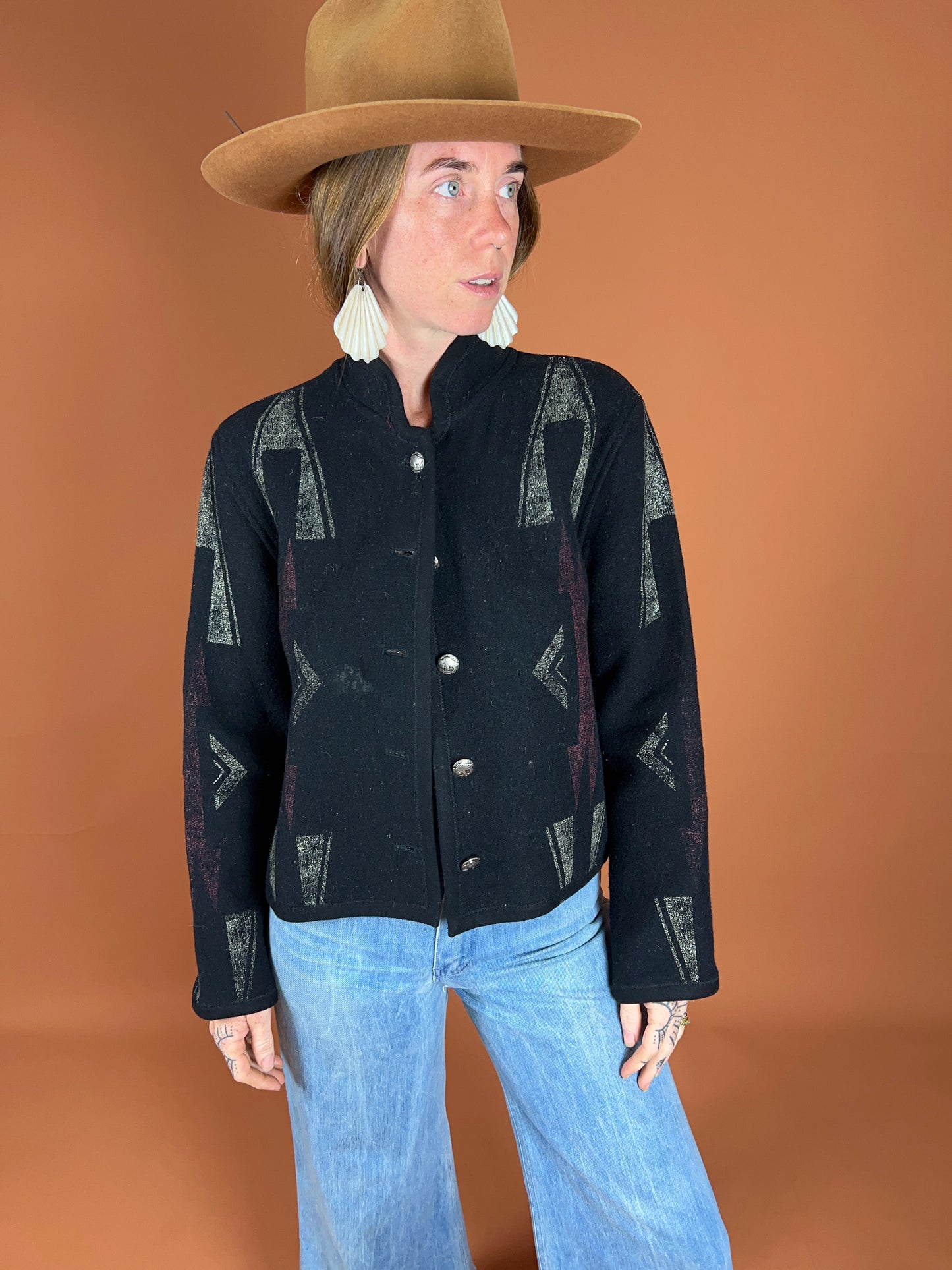 VINTAGE 70's Aztec Jacket 10