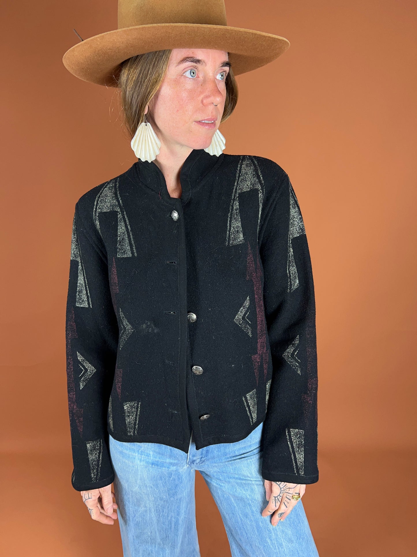 VINTAGE 70's Aztec Jacket 10