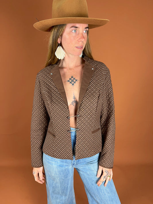 VINTAGE 80's Quilted Jacket 12