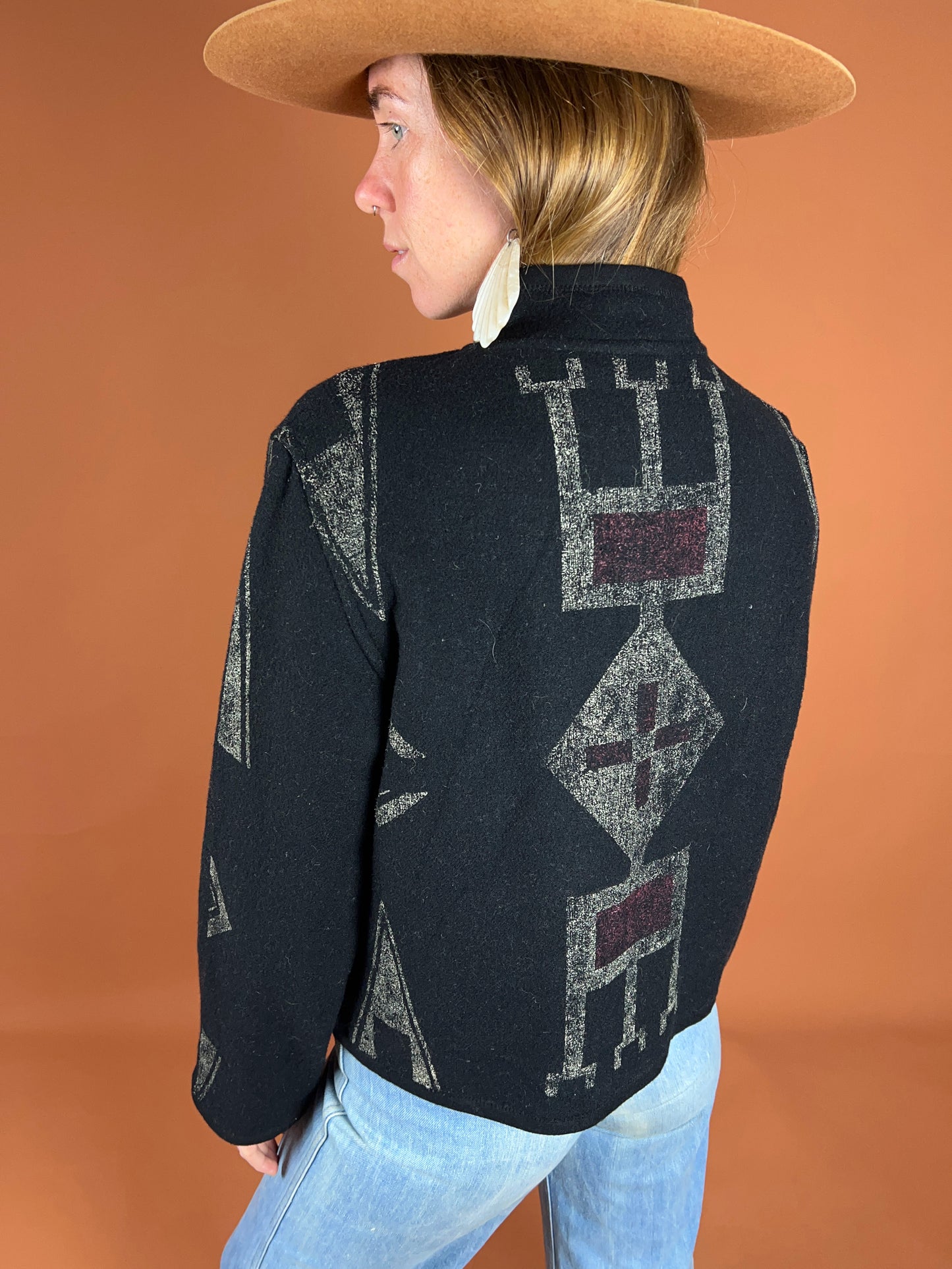 VINTAGE 70's Aztec Jacket 10