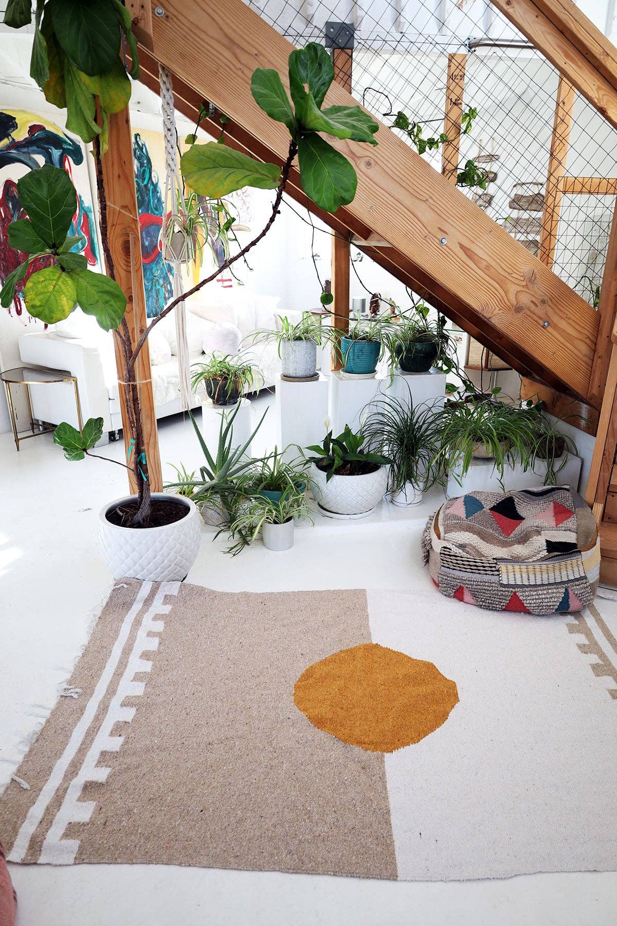 TRIBE & TRUE Oro Sol Handwoven Blanket