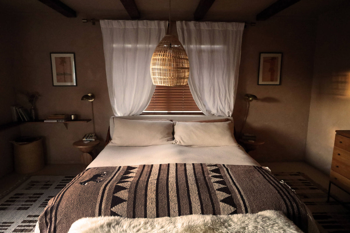 TRIBE & TRUE Burro Trails Handwoven Blanket
