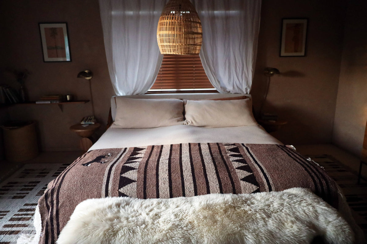 TRIBE & TRUE Burro Trails Handwoven Blanket