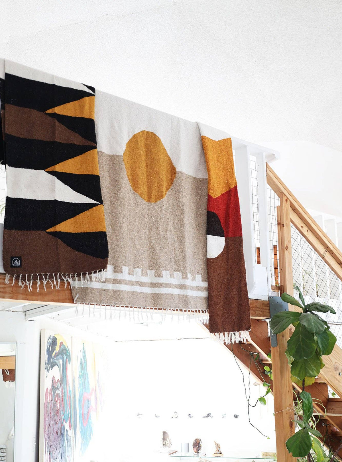 TRIBE & TRUE Oro Sol Handwoven Blanket